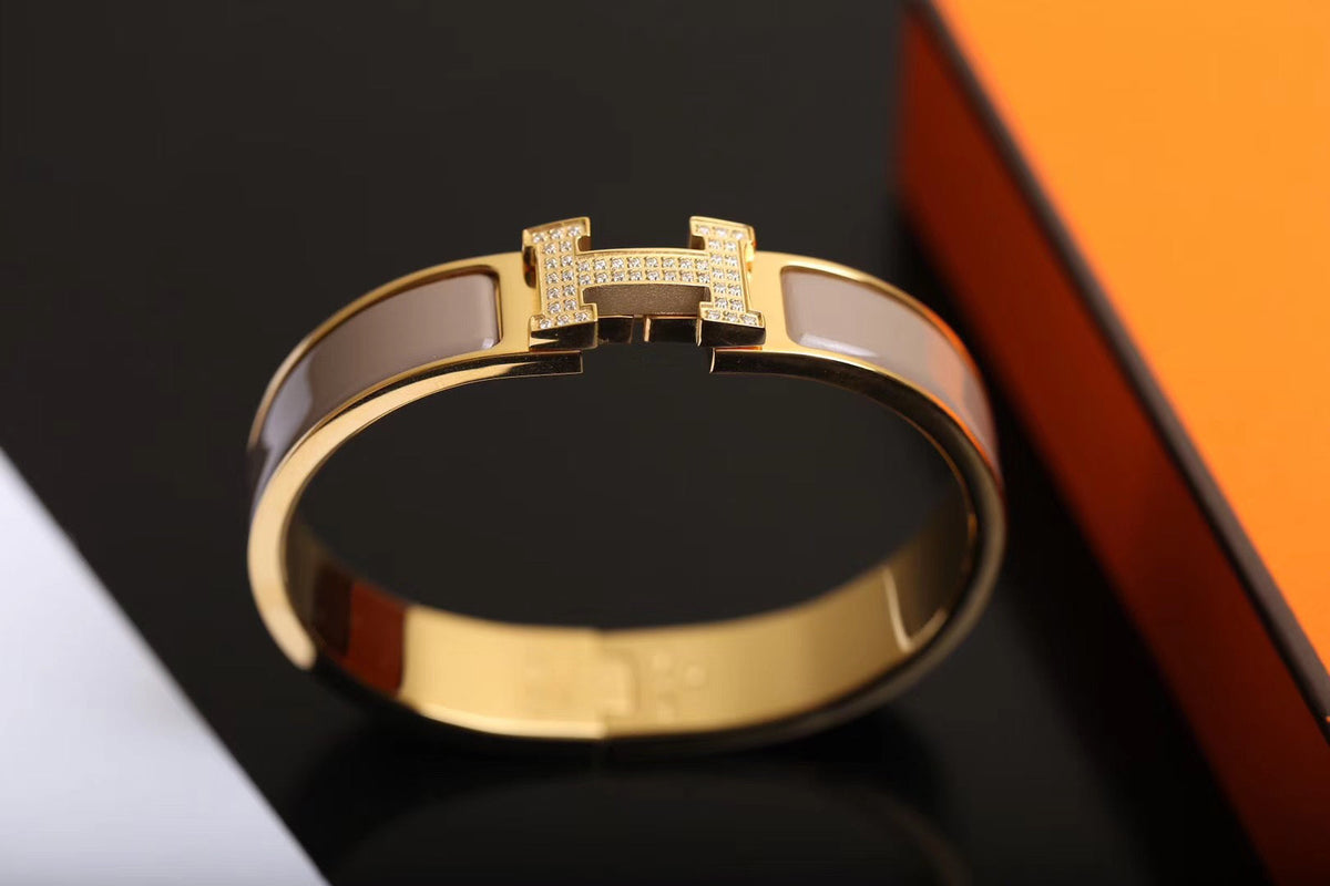 [Garvey ]H BRACELET GOLD DIAMOND