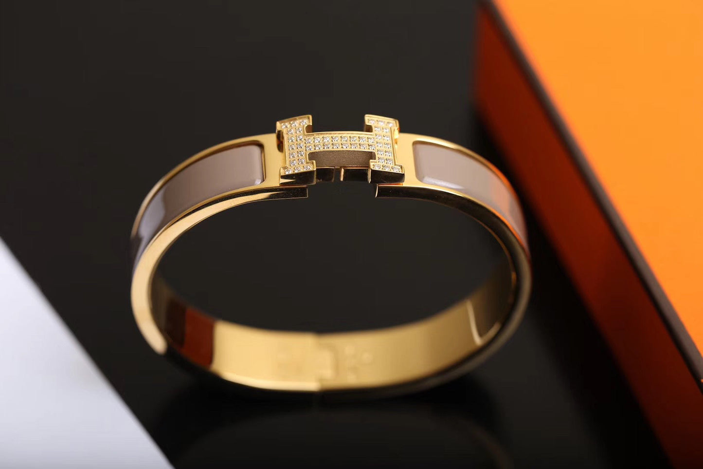 [Garvey]H BRACELET GOLD DIAMOND