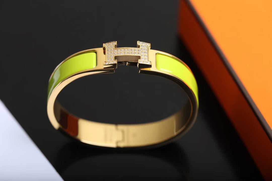 [Garvey ]H BRACELET GOLD DIAMOND