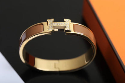 [Garvey ]H BRACELET GOLD DIAMOND