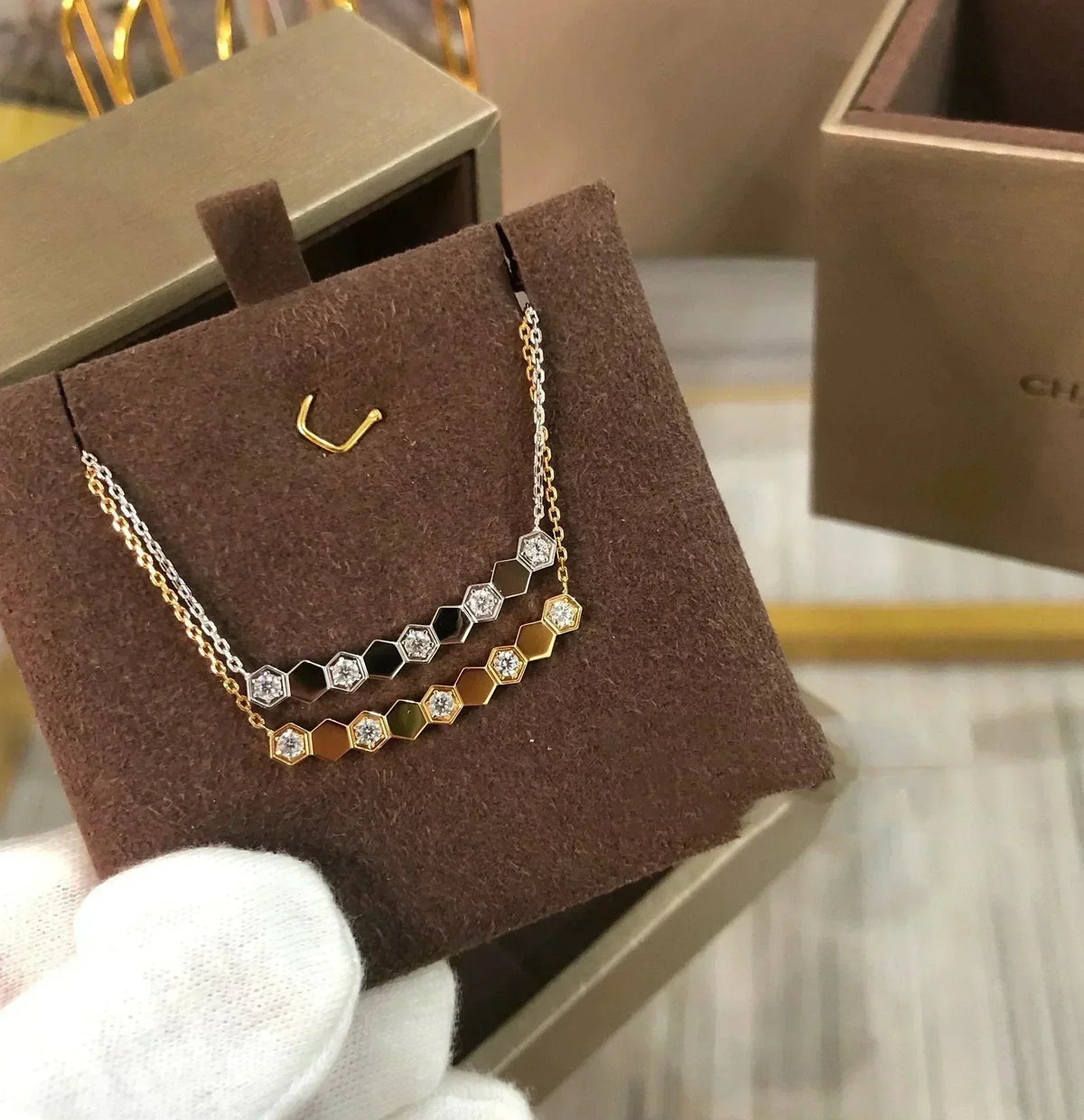 [Garvey ]BEE LOVE NECKLACE DIAMOND