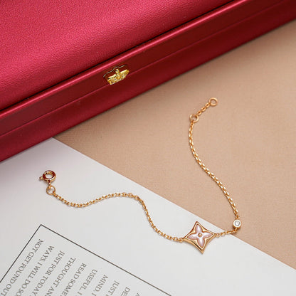 [Garvey]STAR 1 DIAMOND ROSE GOLD BRACELET