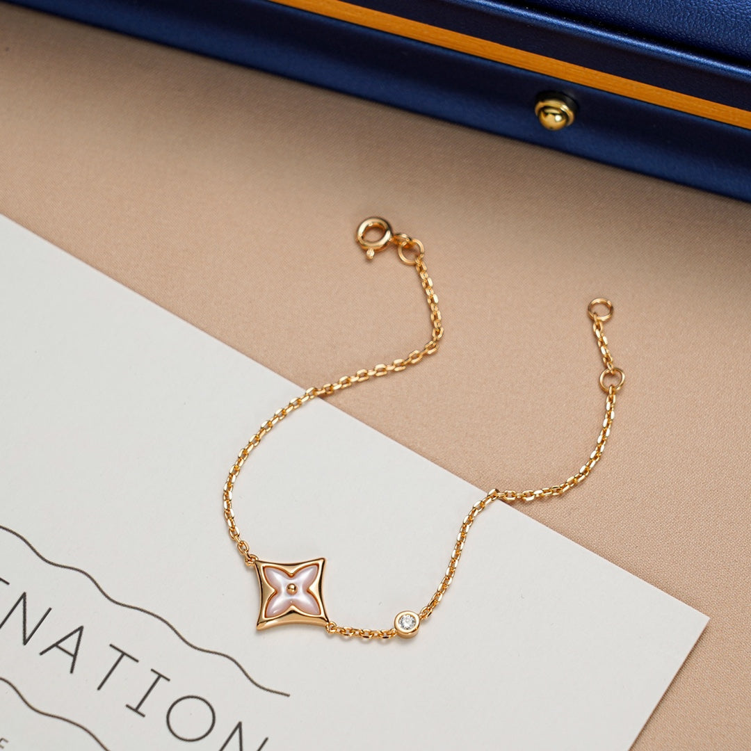 [Garvey]STAR 1 DIAMOND ROSE GOLD BRACELET