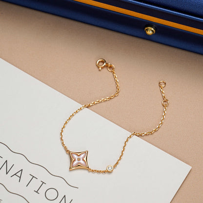 [Garvey]STAR 1 DIAMOND ROSE GOLD BRACELET