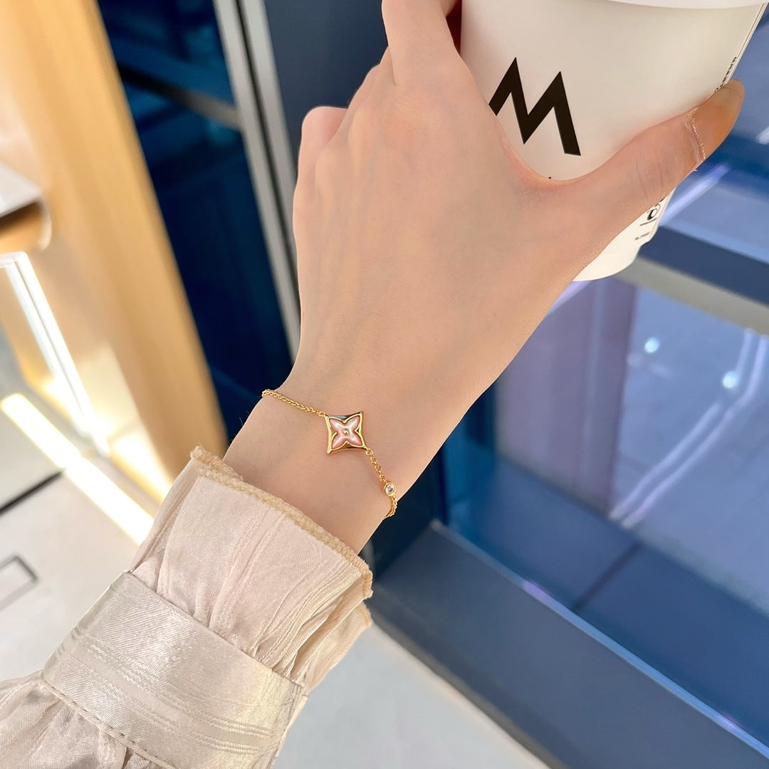 [Garvey]STAR 1 DIAMOND ROSE GOLD BRACELET