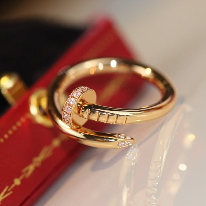 [Garvey ]JUSTE RING 2.65MM GOLD DIAMOND