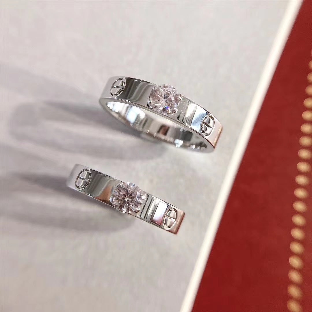 [Garvey ]LOVE RING 3.6MM 1 BIG DIAMOND
