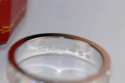 [Garvey ]LOVE RING 3.6MM DIAMOND PAVED