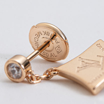 [Garvey]STAR DIAMONDS EARRINGS GOLD