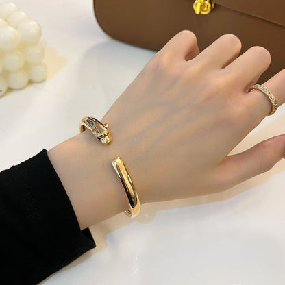 [Garvey ]PANTHERE GOLD OPEN BRACELET