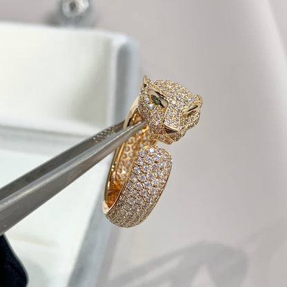 [Garvey ]PANTHERE PINK GOLD DIAMOND RING