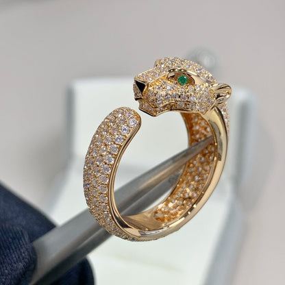 [Garvey ]PANTHERE PINK GOLD DIAMOND RING