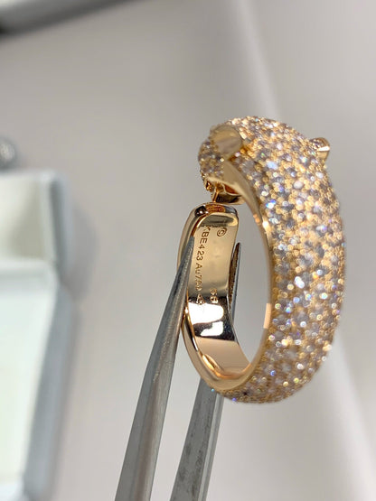 [Garvey ]PANTHERE PINK GOLD DIAMOND RING