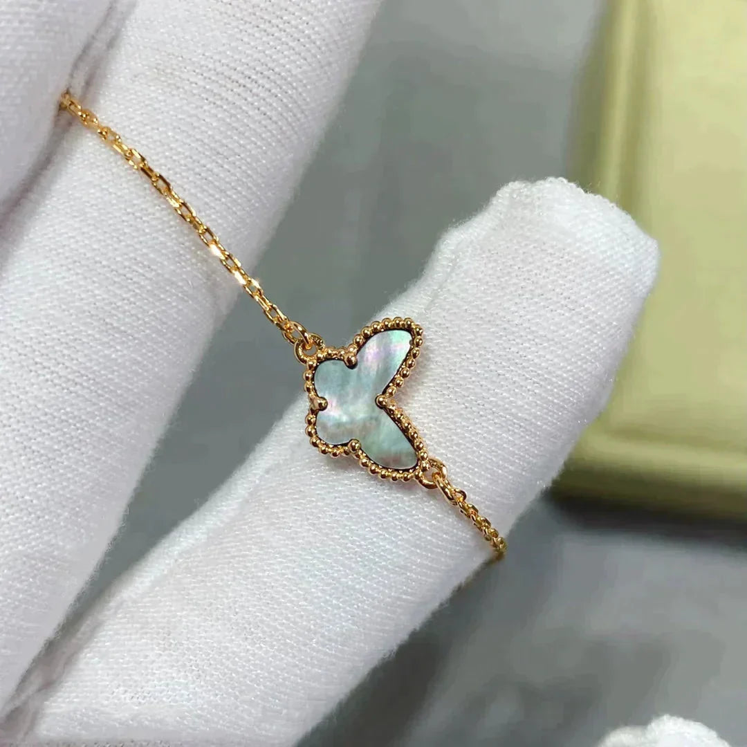 [Garvey ]BUTTERFLY DARK MOP BUTTERFLY BRACELET