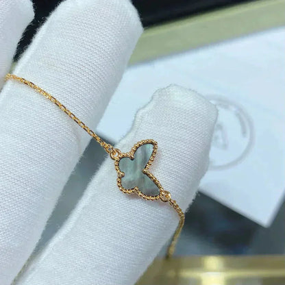 [Garvey ]BUTTERFLY DARK MOP BUTTERFLY BRACELET
