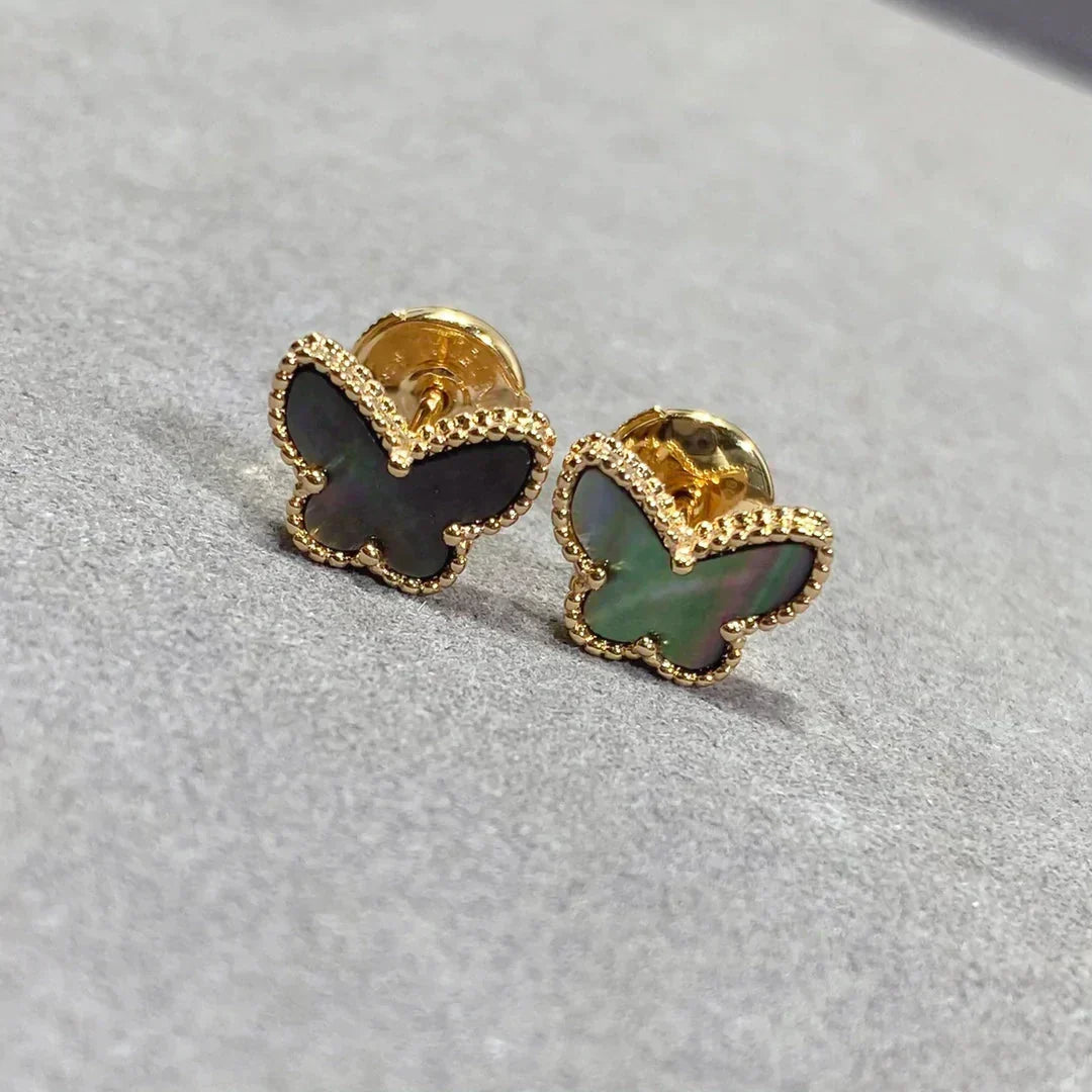 [Garvey ]BUTTERFLY DARK MOP  EARRINGS