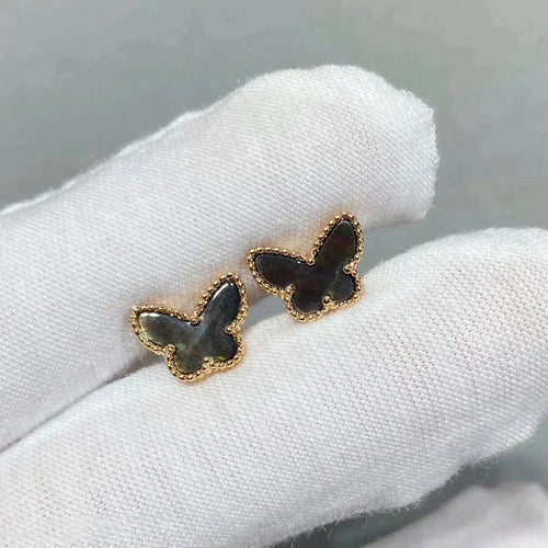 [Garvey ]BUTTERFLY DARK MOP  EARRINGS