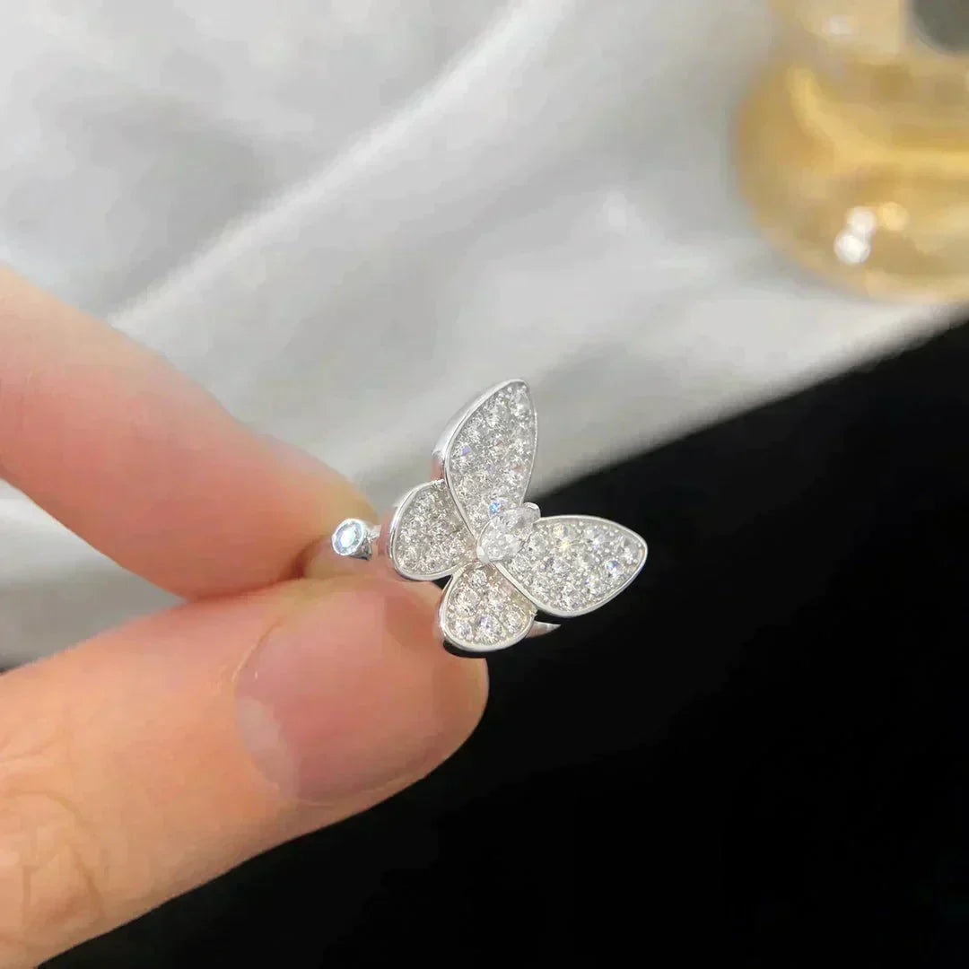 [Garvey ]BUTTERFLY DIAMOND RING