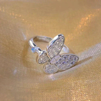 [Garvey ]BUTTERFLY DIAMOND RING