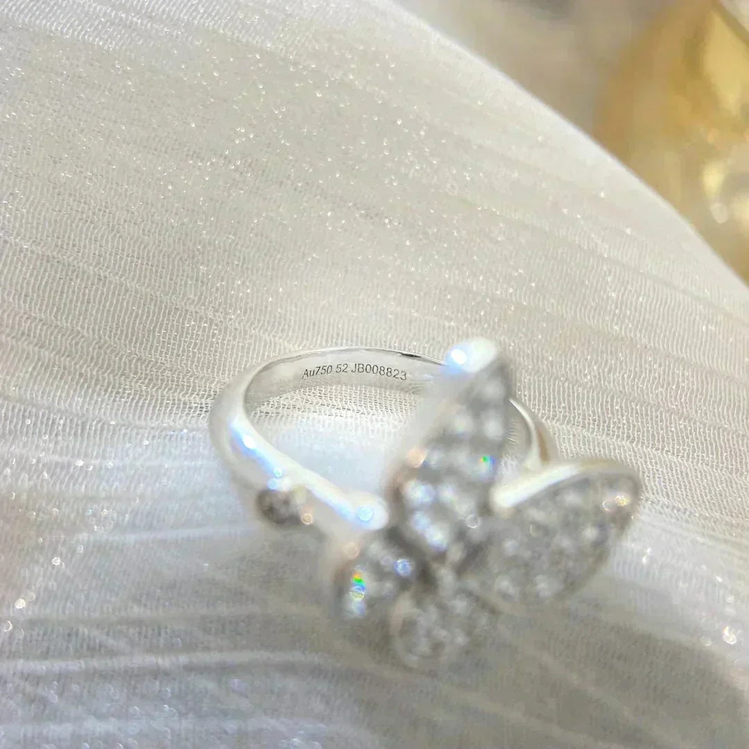 [Garvey ]BUTTERFLY DIAMOND RING