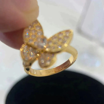[Garvey ]BUTTERFLY DIAMOND RING