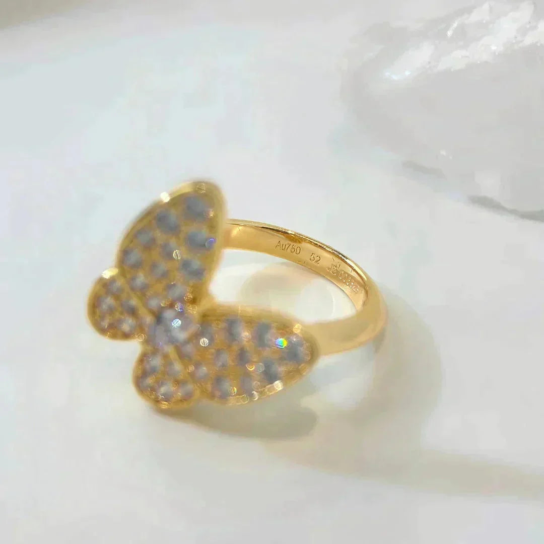 [Garvey ]BUTTERFLY DIAMOND RING