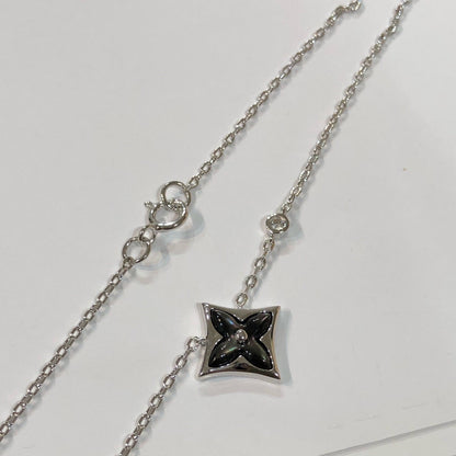 [Garvey ]STAR BLACK MOP NECKLACE
