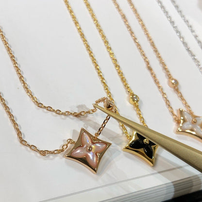 [Garvey]STAR BLACK MOP NECKLACE