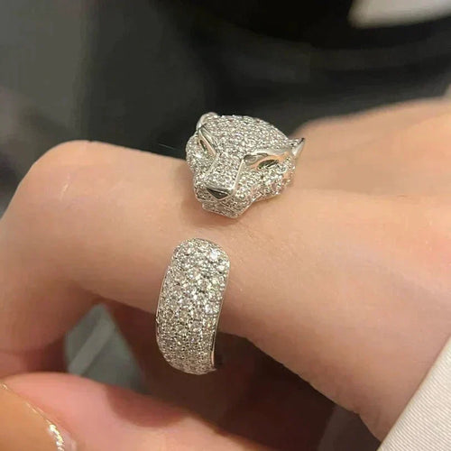 [Garvey ]PANTHERE 5.5MM ALL DIAMOND RING