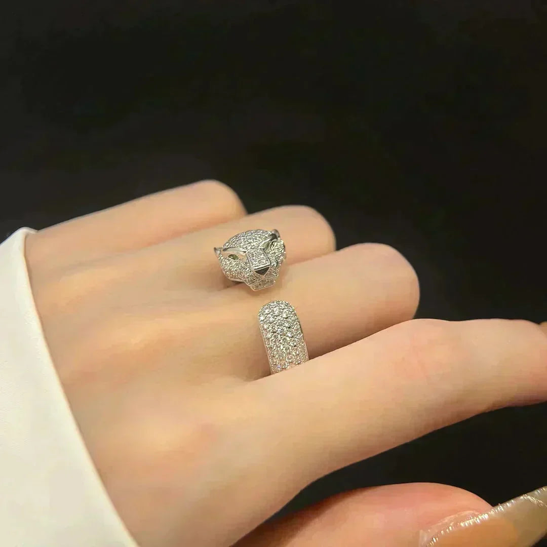 [Garvey ]PANTHERE 5.5MM ALL DIAMOND RING