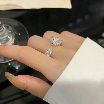 [Garvey ]PANTHERE 5.5MM ALL DIAMOND RING