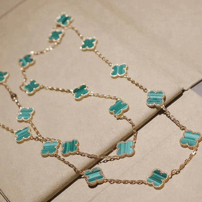 [Garvey ]CLOVER 20 MOTIFS MALACHITE GOLD