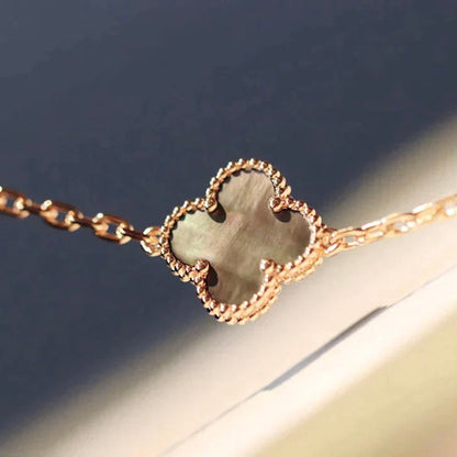 [Garvey ]CLOVER 20 MOTIFS LASER DIAMOND NECKLACE