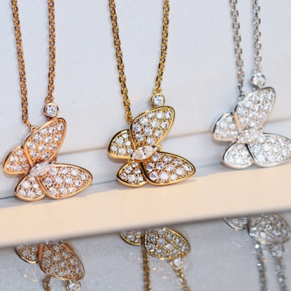 [Garvey ]BUTTERFLY DIAMOND NECKLACE