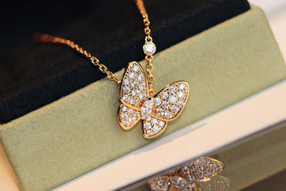 [Garvey ]BUTTERFLY DIAMOND NECKLACE