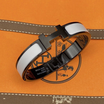 [Garvey ]H BRACELET 12MM BLACK WHITE CERAMIC