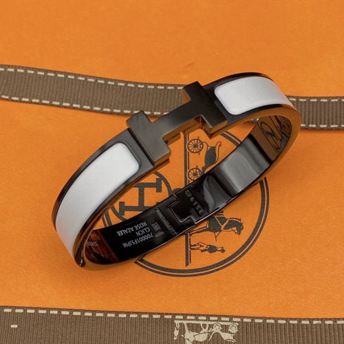[Garvey ]H BRACELET 12MM BLACK WHITE CERAMIC