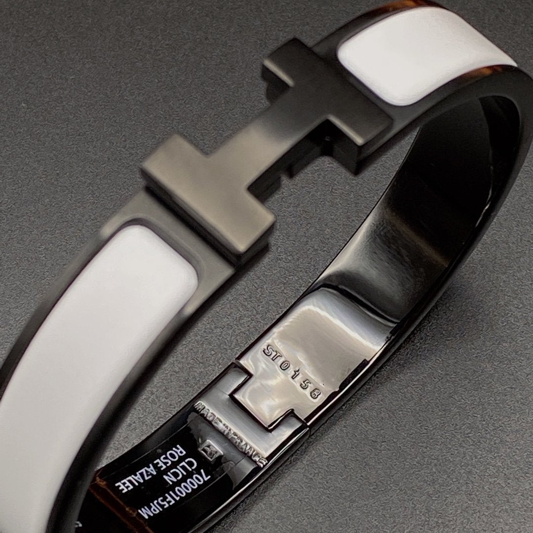 [Garvey ]H BRACELET 12MM BLACK WHITE CERAMIC