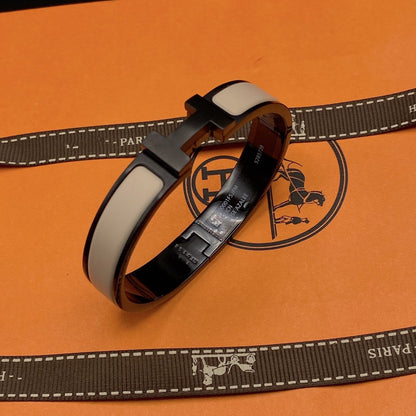 [Garvey ]H BRACELET 12MM BLACK BEIGE CERAMIC