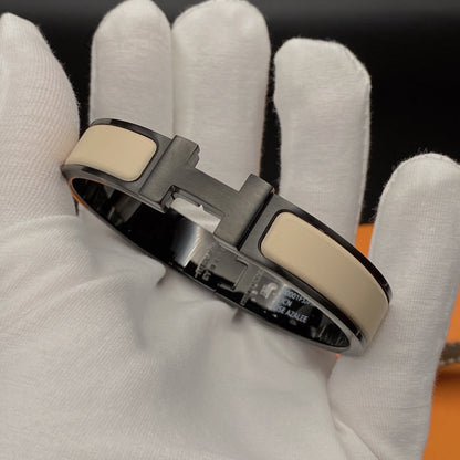 [Garvey]H BRACELET 12MM BLACK BEIGE CERAMIC