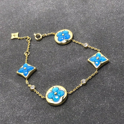 [Garvey ]STAR AND SUN TURQUOISE 4 MOTIFS 3 DIAMONDS