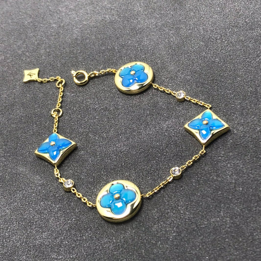[Garvey]STAR AND SUN TURQUOISE 4 MOTIFS 3 DIAMONDS