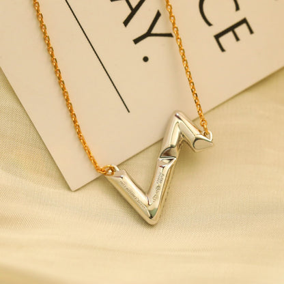[Garvey]VOLT SILVER DIAMOND PEDANT NECKLACE