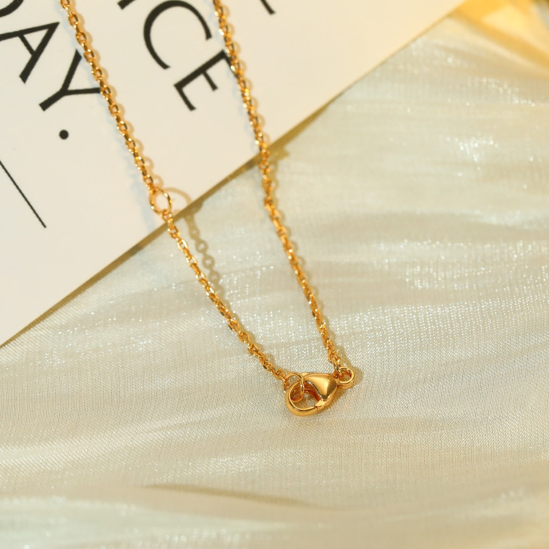 [Garvey ]VOLT SILVER DIAMOND PEDANT NECKLACE