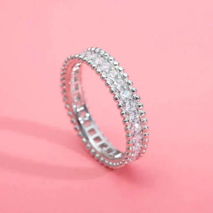 [Garvey ]PERLEE DIAMOND SILVER RING