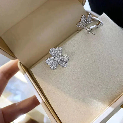 [Garvey ]CLOVER COMOS DIAMOND EARRINGS SILVER