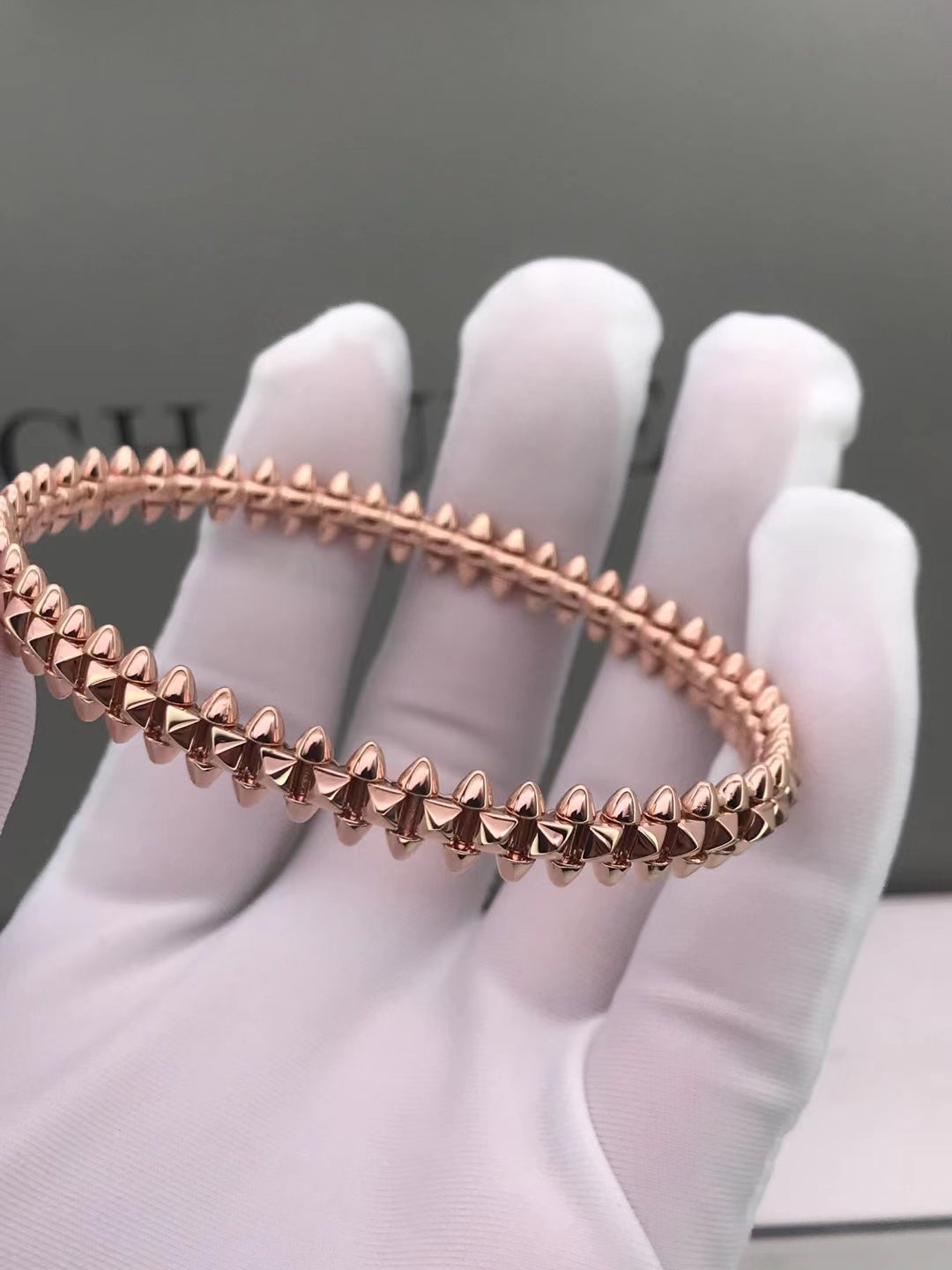 [Garvey ]CLASH PINK GOLD BRACELET