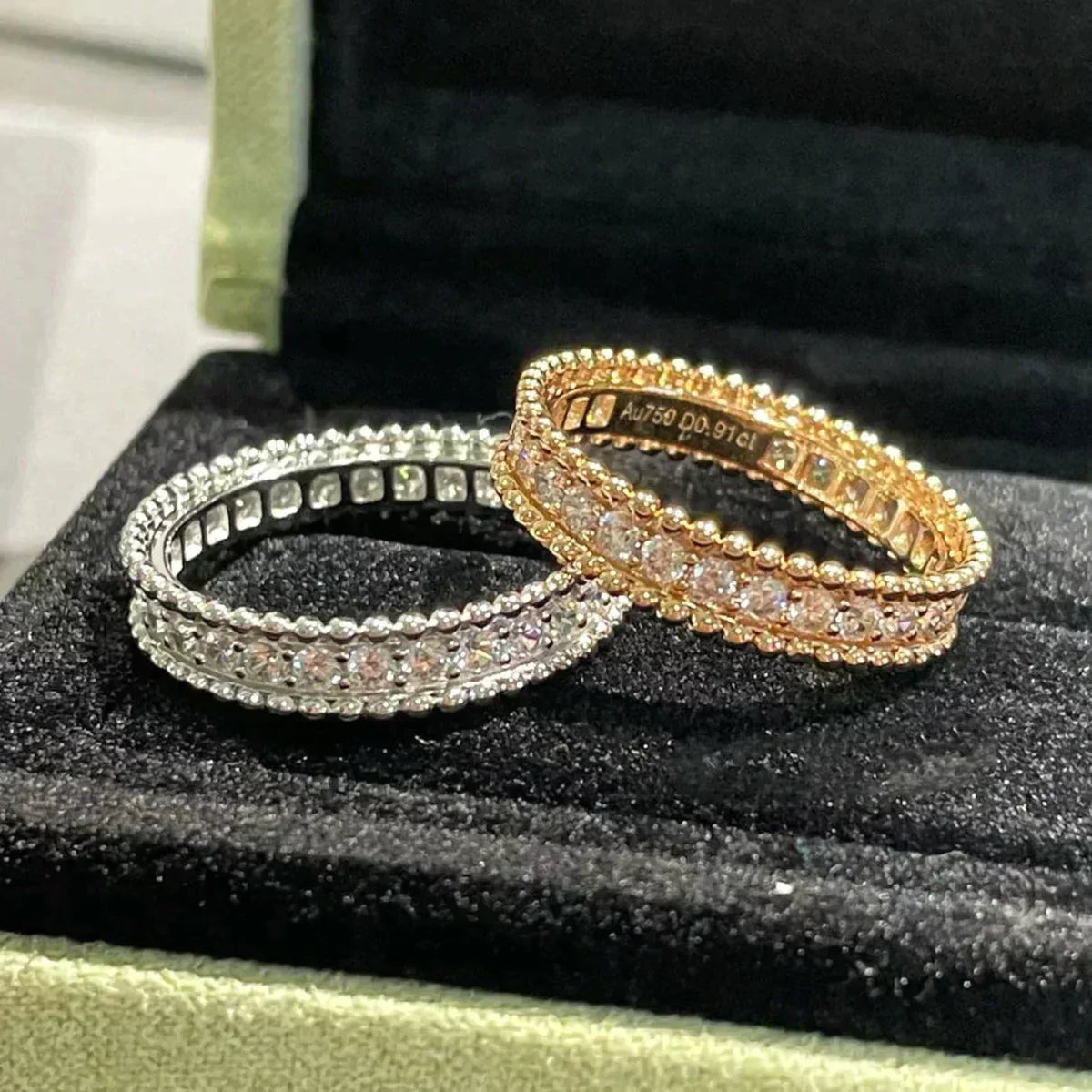 [Garvey ]PERLEE DIAMOND ROSE GOLD RING