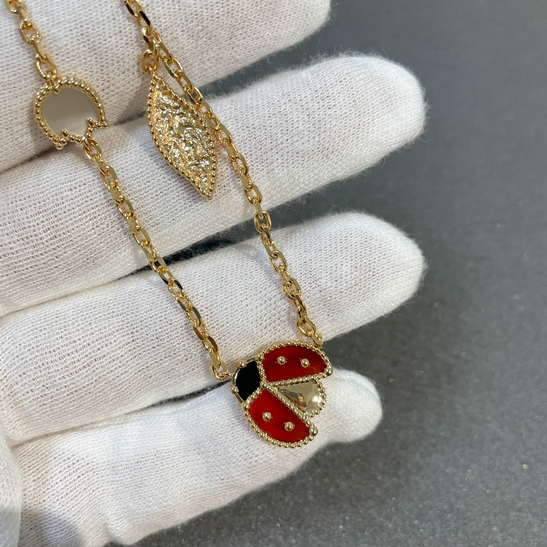 [Garvey ]LUCKY SPRING 15 MOTIFS GOLD NECKLACE