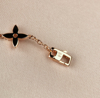 [Garvey ]STAR AND SUN 7 MOTIFS GOLD BRACELET
